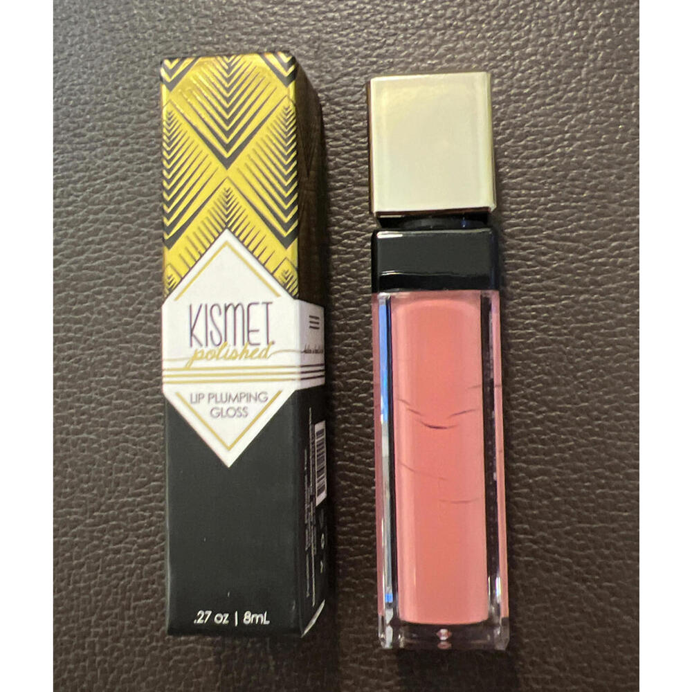 Kismet Cosmetics Polished Natural Lip Plumping Gloss Baby Full Sz .27 Oz NIB#11